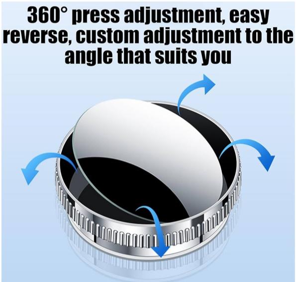 Miroir Grand Angle 360° – Conduis sans angle mort
